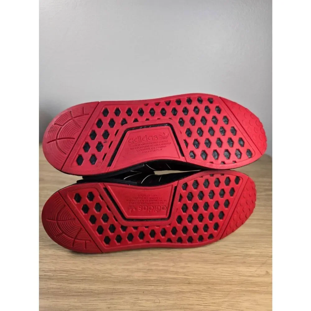 Adidas NMD Men's Running Shoes Size 6 Black Red Yellow